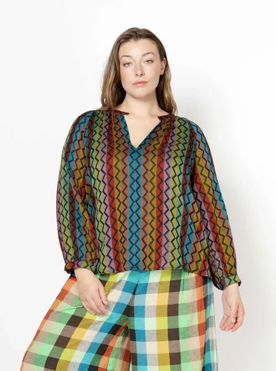 sample sale | naomi shirt ziggy | XXS-4X