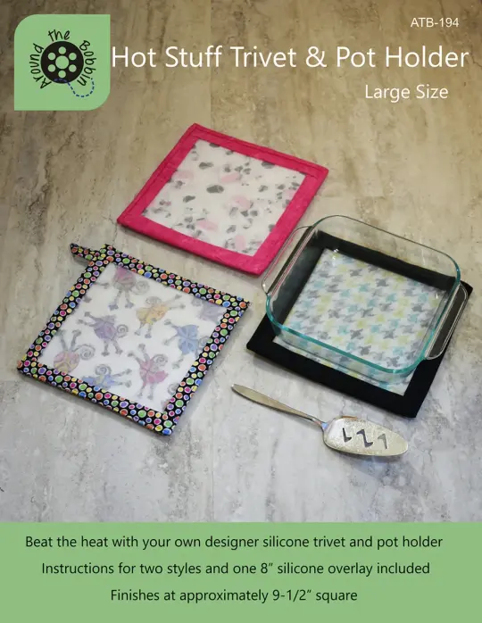 Hot Stuff Trivet & Pot Holder-Large