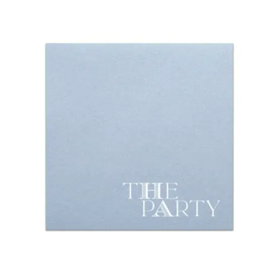 Custom Event Simple Printed Cocktail Napkins