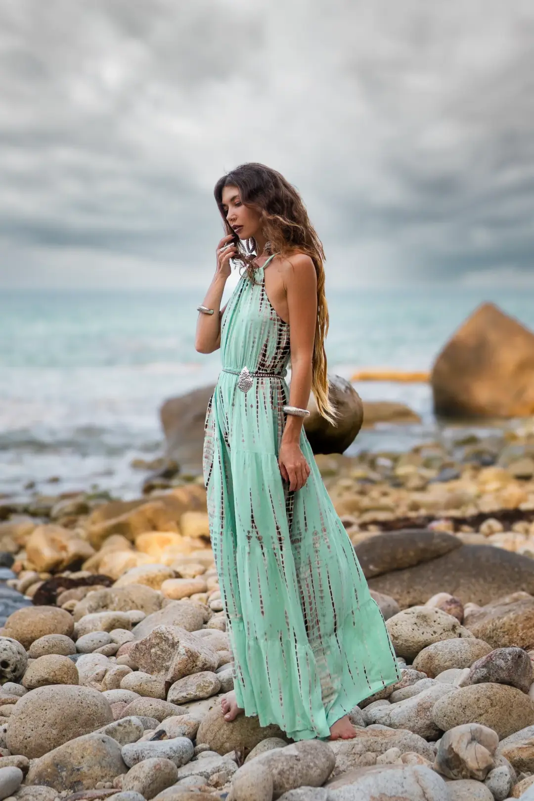 Gaya Dress Turquoise