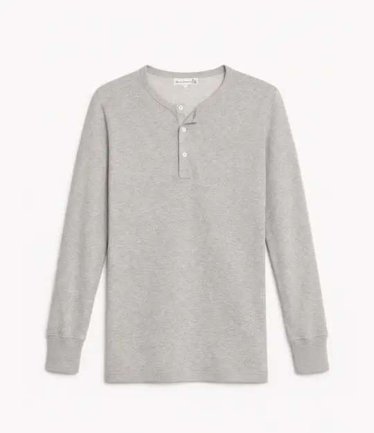 2M06 Mid-Century Machine Refined Fit Long Sleeve Henley