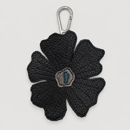 the leather poppy bag charm 54-of-70