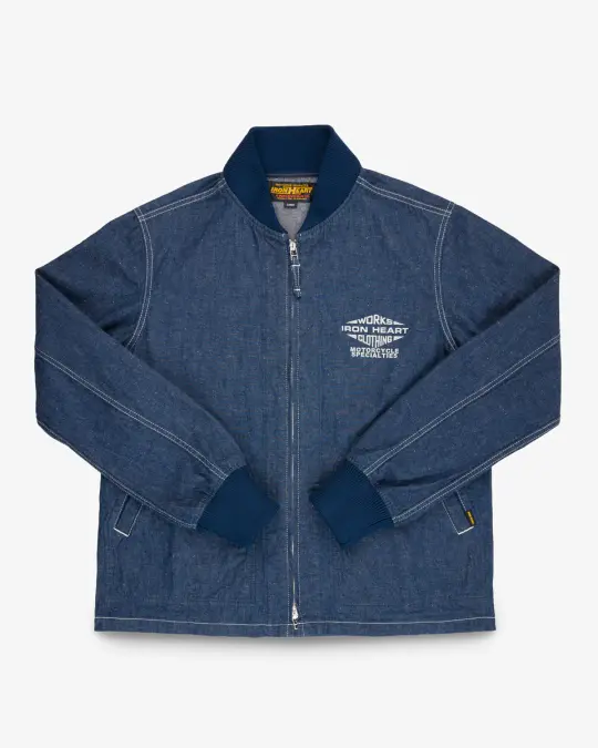 10oz Nep Denim Windbreaker - Indigo