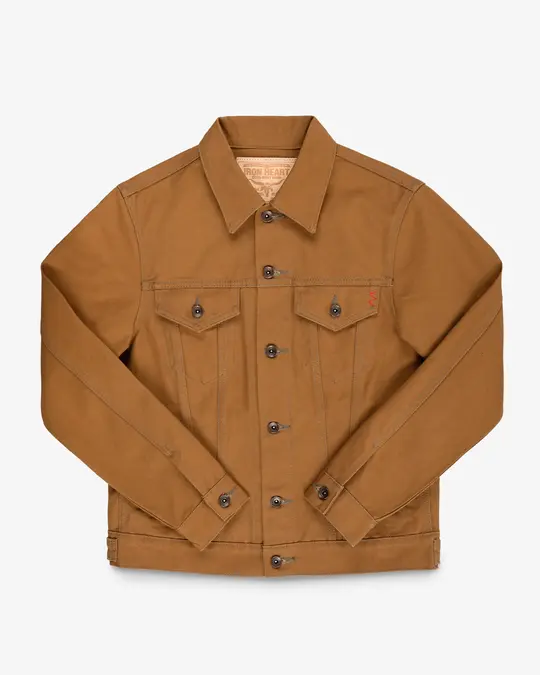 17oz Duck Modified Type III Jacket - Brown