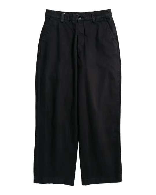 Norse Projects Nordmarka Broken Twill Chino Black