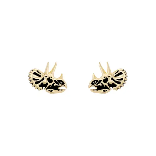 Triceratops Skull Studs