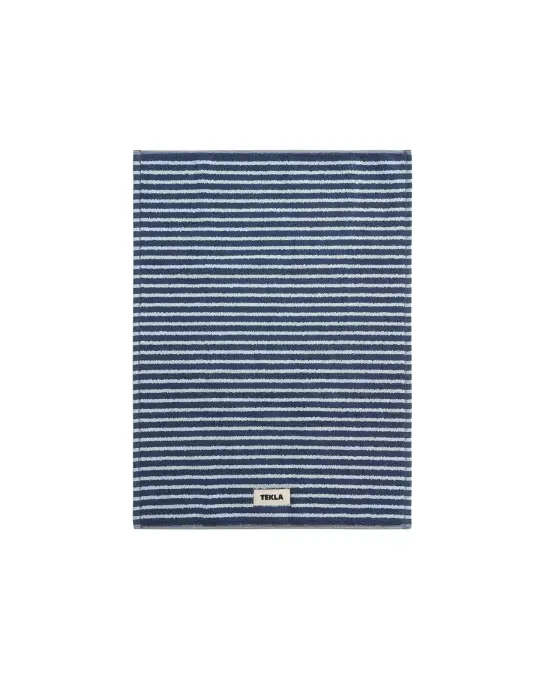 Tekla Terry Bath Mat River Stripes