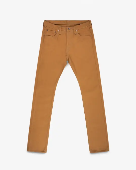 17oz Duck Slim Cut Jeans - Brown