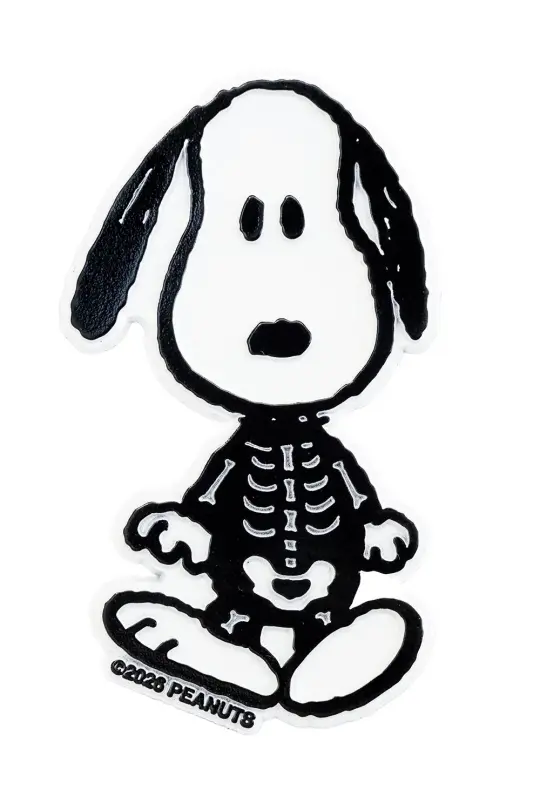 Snoopy Skeleton Magnet