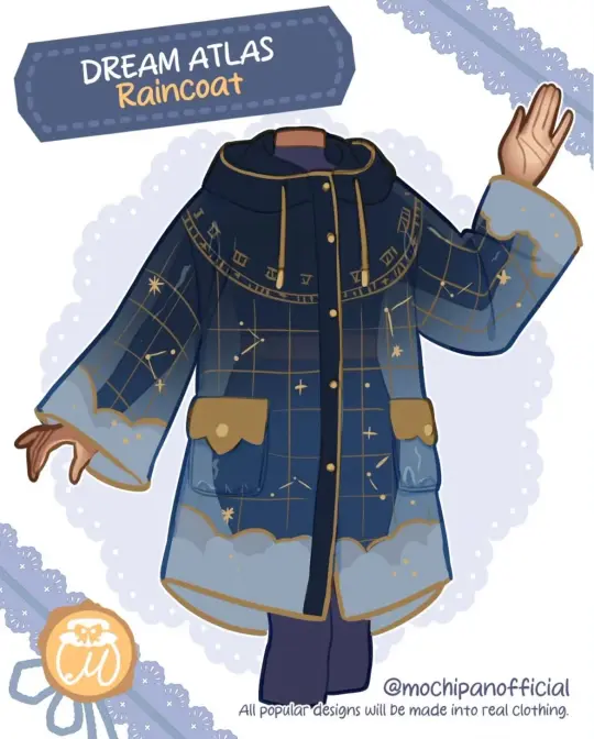 (Interest Check) Dream Atlas Raincoat (In Development)