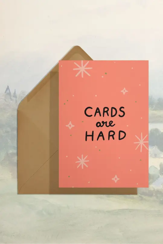 Cards are Hard card