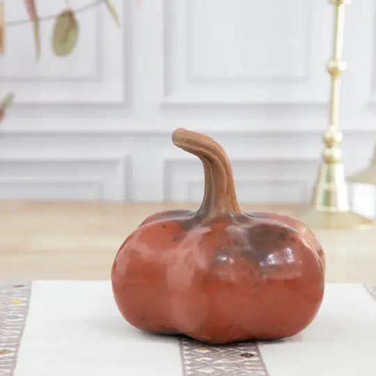 Zinapécuaro Small Clay Pumpkin
