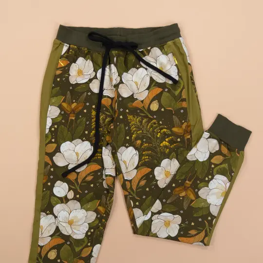 [JOGGER PANTS] Magnolia & Goldenrod
