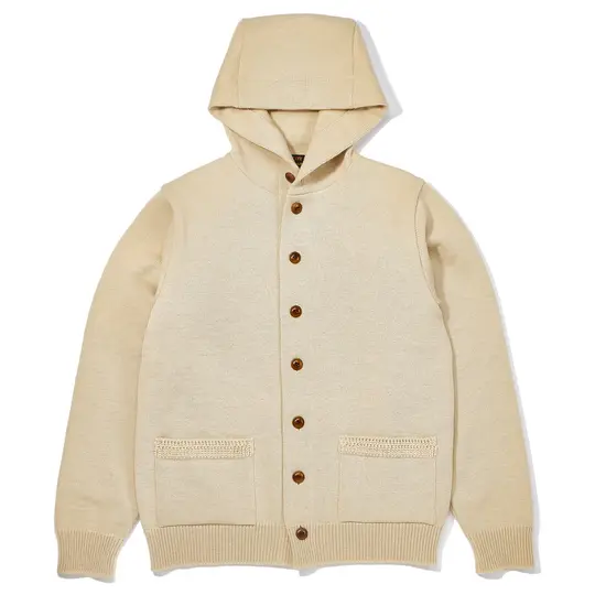 30s HOODED KNIT SWEATER