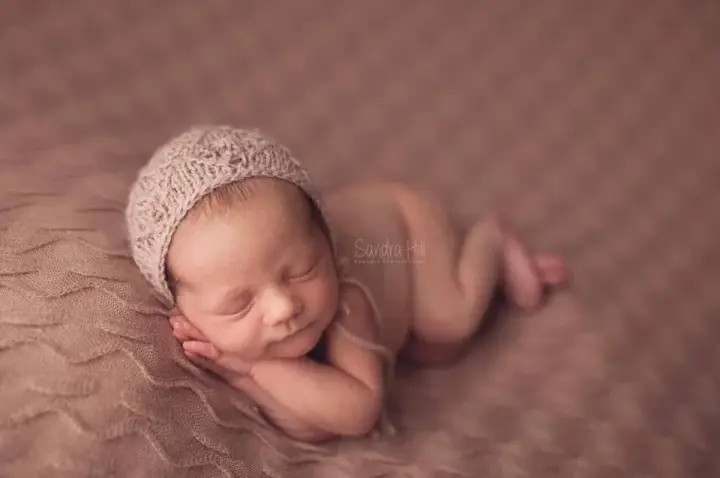 Miley thick knit beanbag backdrop