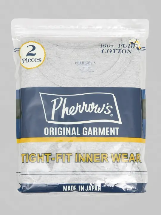 Pherrow's 2-Pack T-Shirt Grey