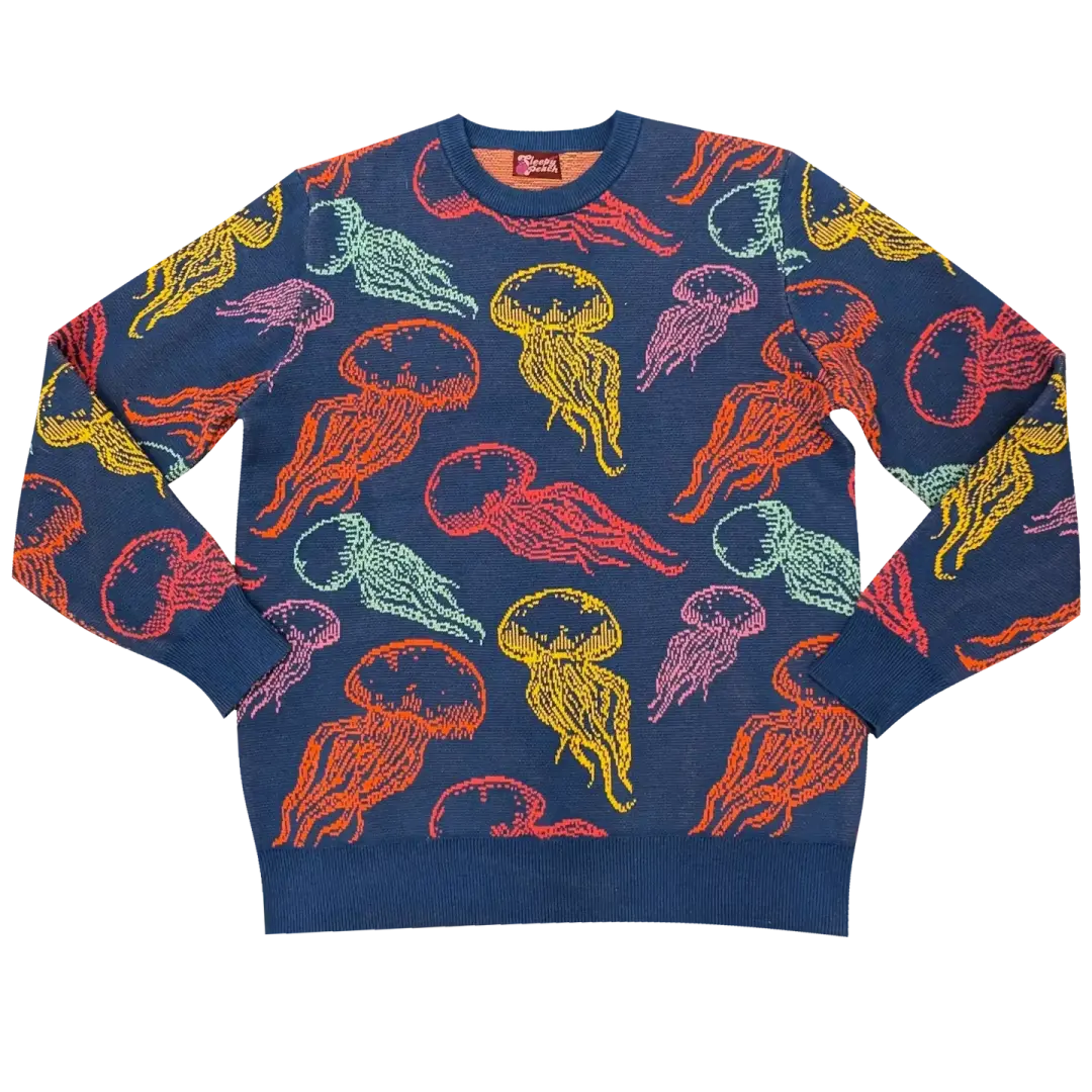 Electric Jellyfish Sweater