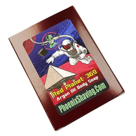 Red Planet 369 Moroccan Argan Oil Body Soap | A Classic Martian Barbershop!
