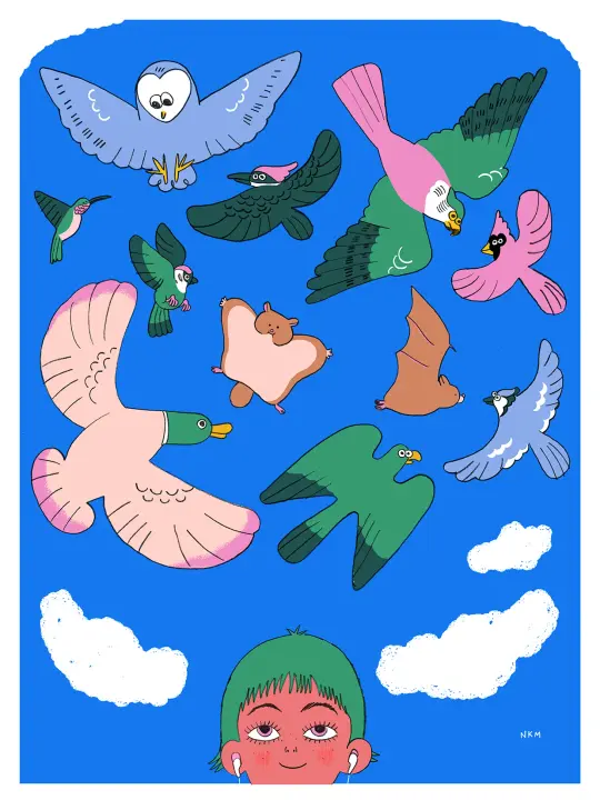 "My eyes are up here" Art Print