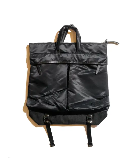 master-piece Lightning Helmet Bag Black