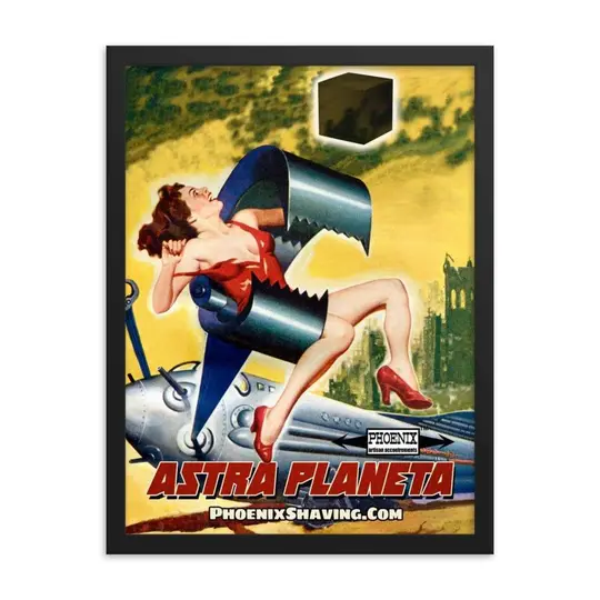 Astra Planeta Framed Print
