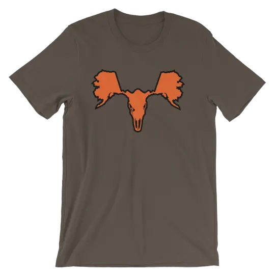 Men’s Alaskull Moose - Brown/Orange