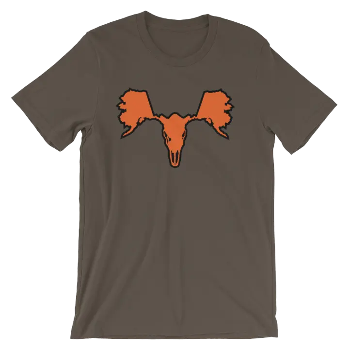 Men’s Alaskull Moose - Brown/Orange