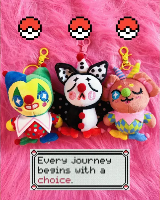 Clown Friend Keychain !
