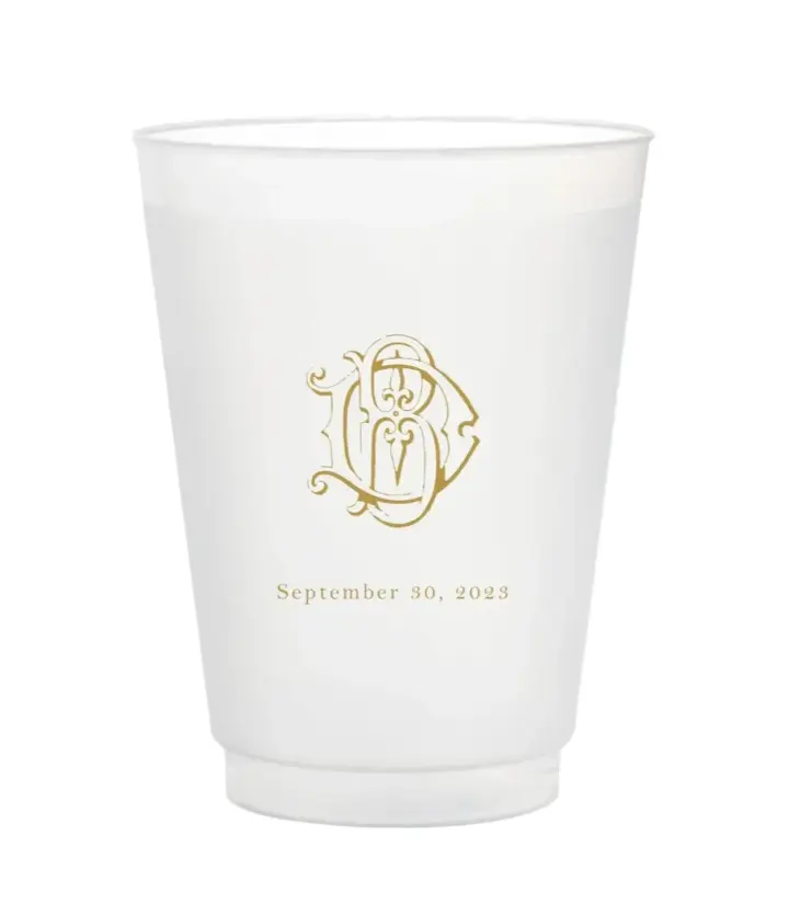 Custom Frost Flex Plastic Cups