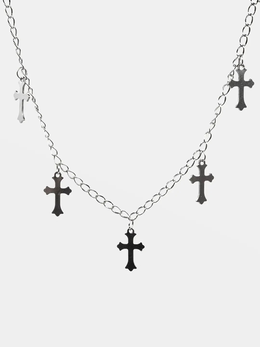 Choker z krzyżami Deadvault