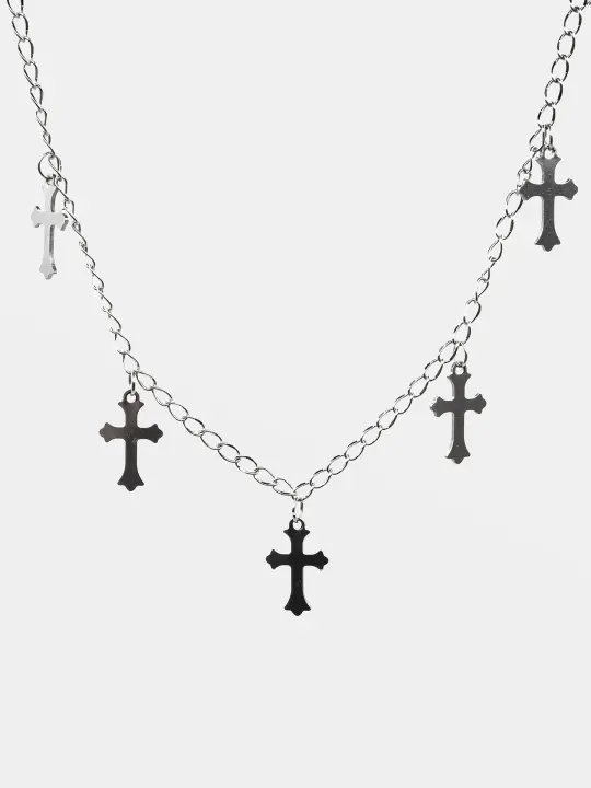 Choker z krzyżami Deadvault