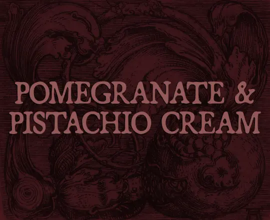 Pomegranate and Pistachio Cream Perfume Oil