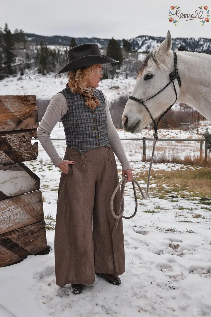 Cotton Riding Pant in Board Room- XS
