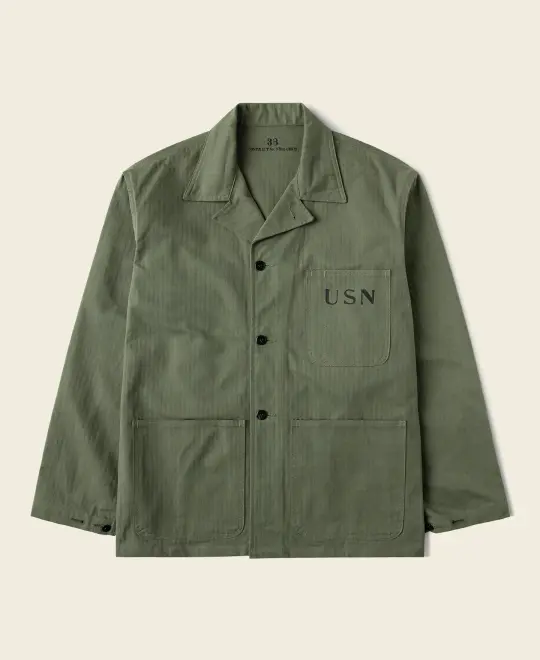1945 USN N-3 HBT Utility Jacket