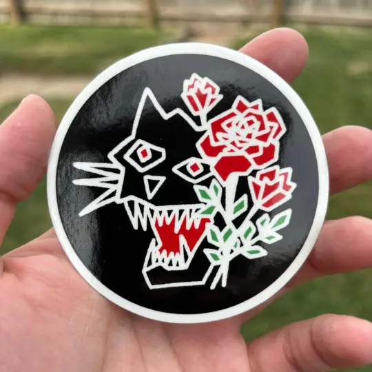 Panther sticker