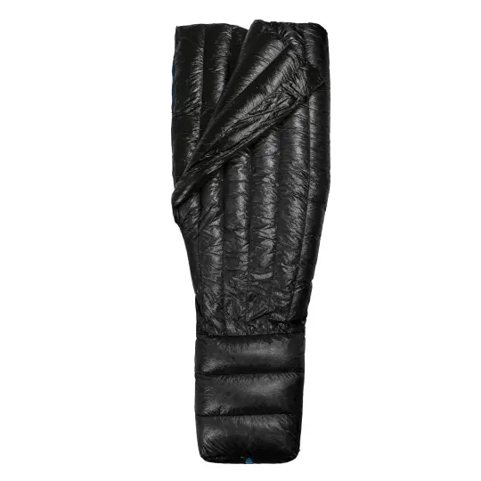 OVERSTOCK - 30F Zip Around Sleeping Bag - Standard-Long-Black