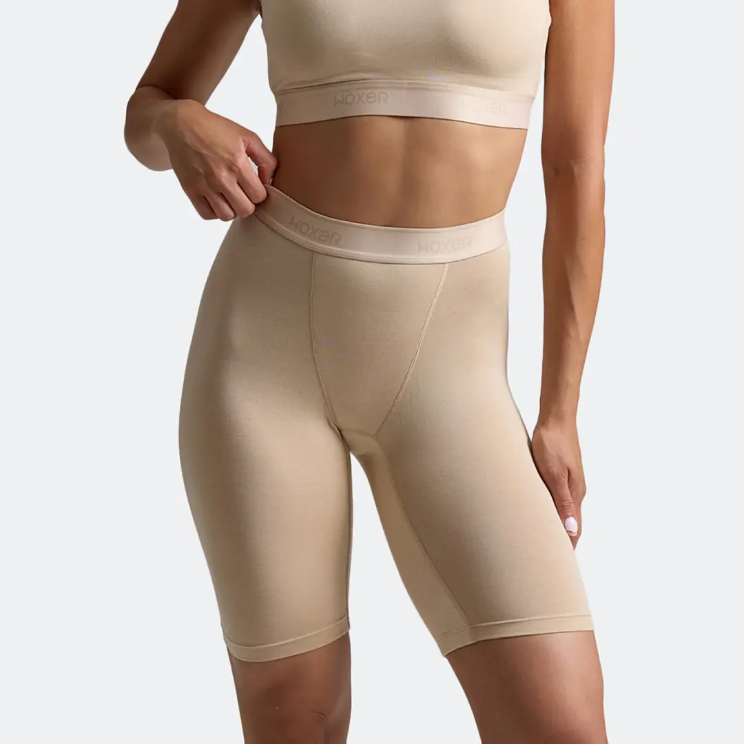 Biker High Waisted Latte 3.0