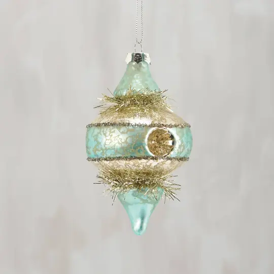 Blue Pendant Glass Ornament