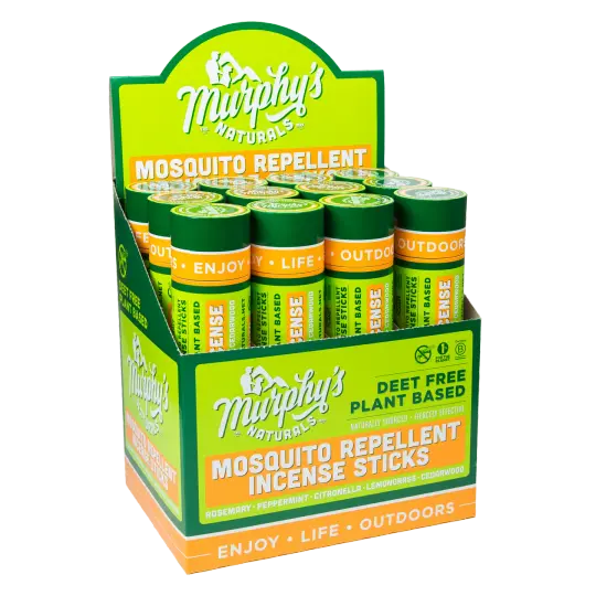 Mosquito Repellent Incense Sticks 12 ct in Table Top Display