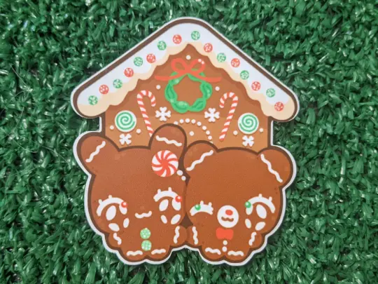 november 2025 "holiday cookies" die cut sticker