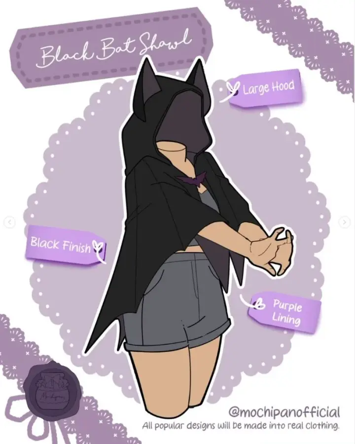 (Interest Check) Bat Shawl