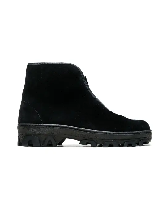 Reproduction of Found Russian Military Boots 540SS Black Suede