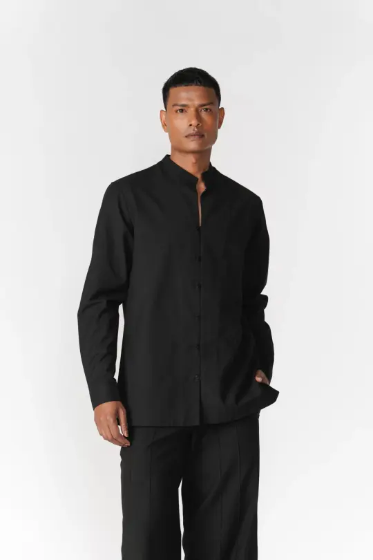 RELAXED COTTON SHIRT