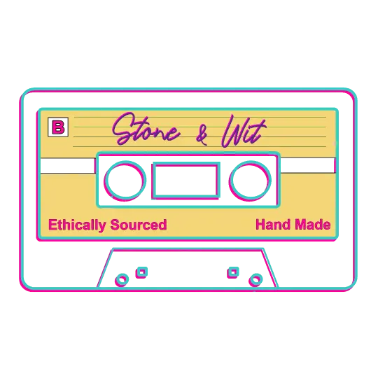Stone & Wit Cassette Sticker