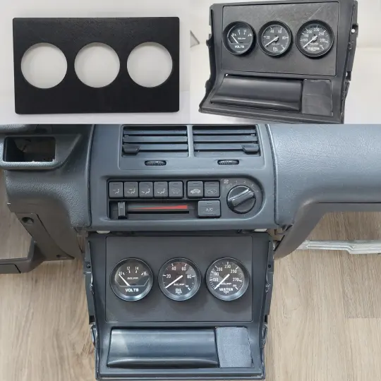 88-91 Honda Prelude Radio Gauge Pod / Plate