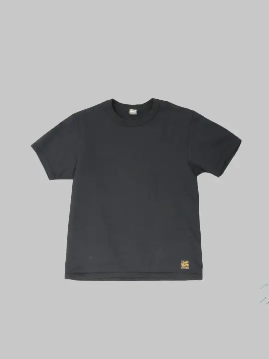 Deluxeware DXTS-00 12.5oz Heavyweight Loopwheeled T-Shirt Black