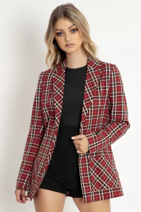 Tartan Apple Blazer