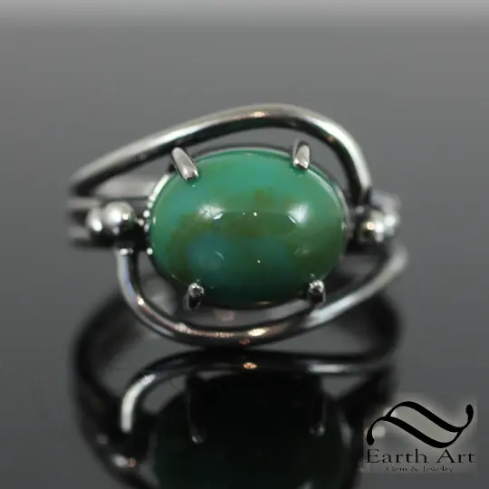 Wrap Ring Turquoise in Sterling Silver
