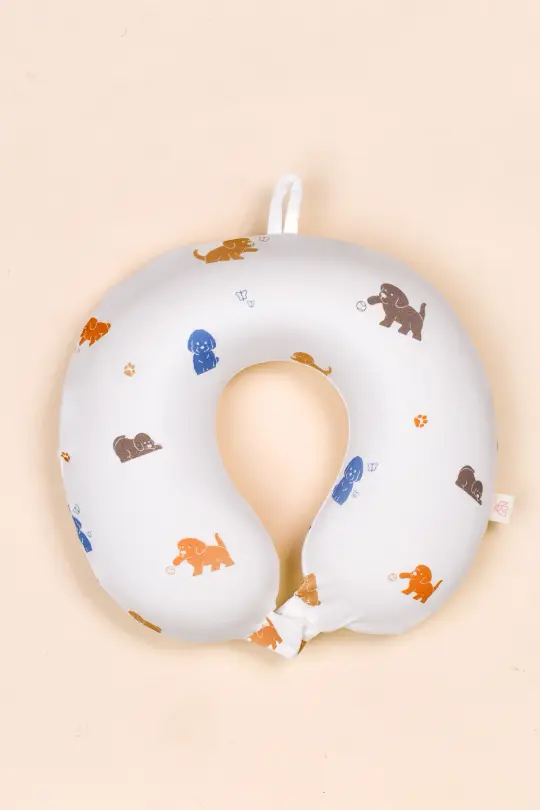 Snuggle Neck Pillow - Maltese Puppy
