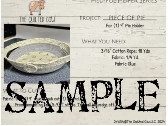 Helpful Heifer Piece Of Pie